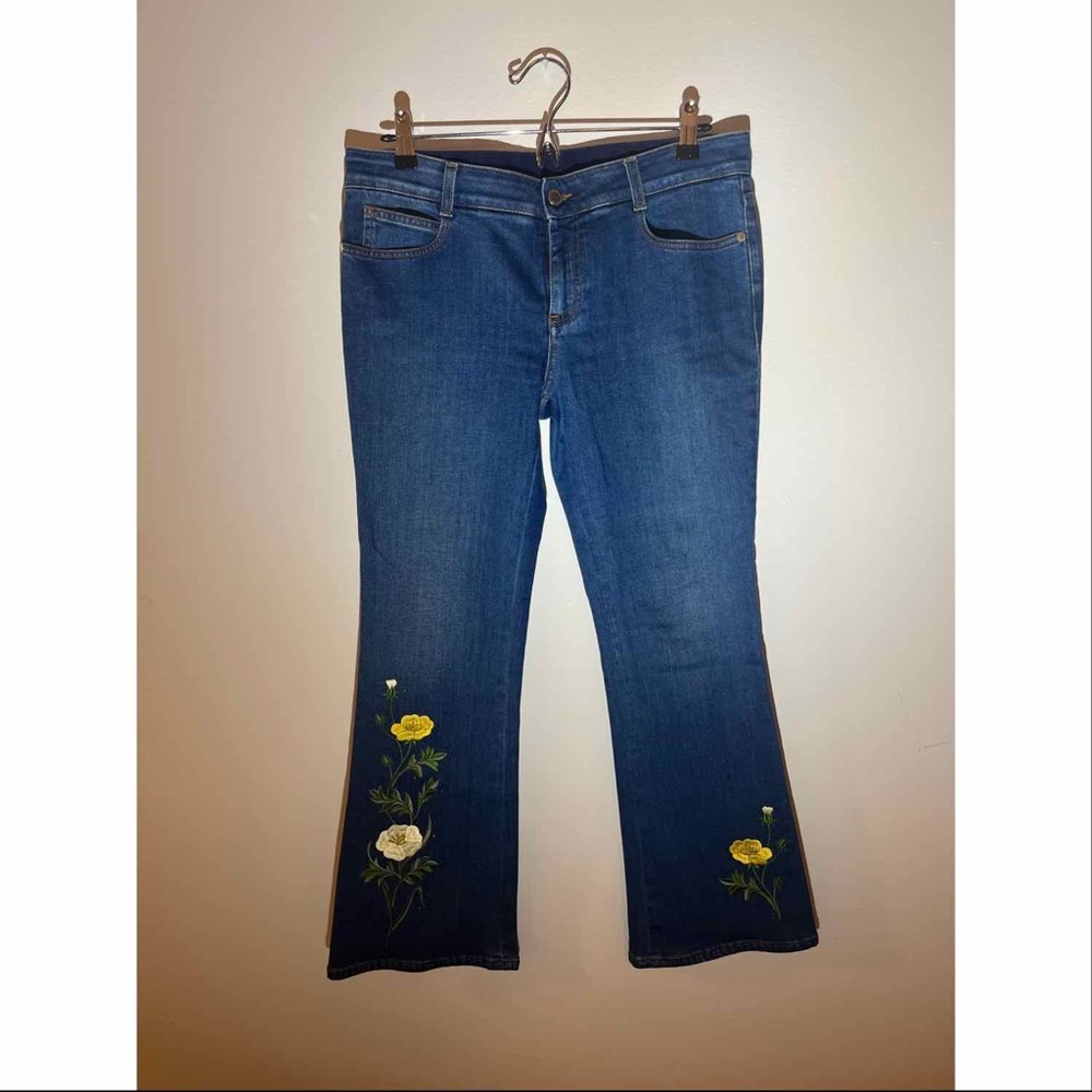 (L/XL) Stella McCartney embellished jeans